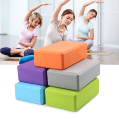 EVA Yoga Block Training Body Shaping Pilates Fitness Foam Brick Stretching Aid Yoga Accessories W20