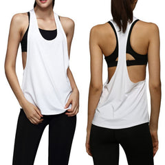 Female Sport Top Jersey Woman T-shirt Crop Top Yoga Gym Fitness Sport Sleeveless Vest Singlet Running Training Clothes for Womem