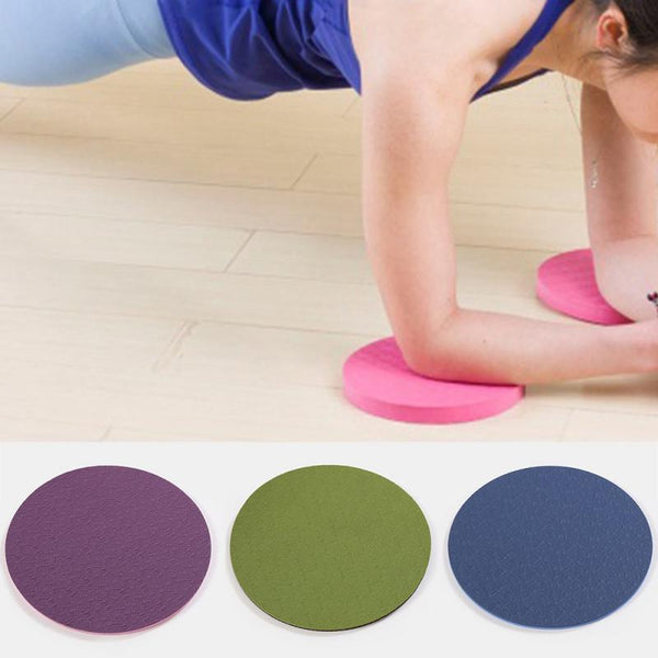 1Pc Yoga Pad Portable Exercise Tools Non-Slip Keep Balance Durable Practical Rounded Pad New TPE Anti-skid Yoga Mat