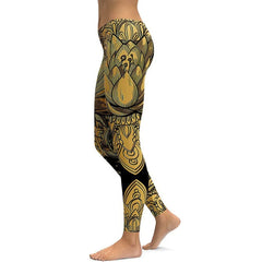 Print Yoga Pants Women's Unique Fitness Leggings Workout Sports Sexy Leggings Push Up Elastic Gym Wear Slim Pants