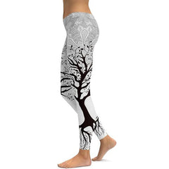 Print Yoga Pants Women's Unique Fitness Leggings Workout Sports Sexy Leggings Push Up Elastic Gym Wear Slim Pants