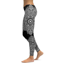 Print Yoga Pants Women's Unique Fitness Leggings Workout Sports Sexy Leggings Push Up Elastic Gym Wear Slim Pants