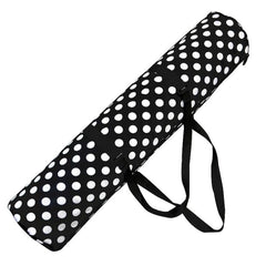 1pcs PVC Black Portable Yoga Mat Bag Nylon Carrier Mesh Adjustable Strap Sport Mat Case Bag