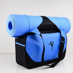 48*24*16cm High-capacity Yoga Mat Backpack Canvas Waterproof Yoga Bag Sports Fitness Bags (No Yoga Mat)