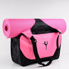 48*24*16cm High-capacity Yoga Mat Backpack Canvas Waterproof Yoga Bag Sports Fitness Bags (No Yoga Mat)