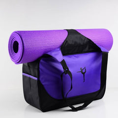 48*24*16cm High-capacity Yoga Mat Backpack Canvas Waterproof Yoga Bag Sports Fitness Bags (No Yoga Mat)