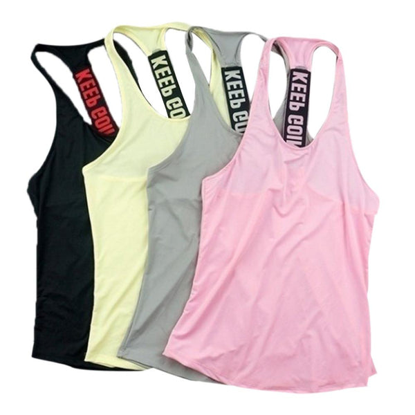 Womens Sexy Sport Shirts Yoga Shirts Tops Sleeveless Vest Fitness Running Clothes For Female Breathable Tank Tops Running Ves