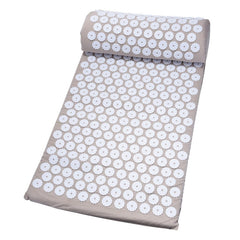 Hot Massager 26*17 inch Massage Mat Acupressure Relieve Back Body Pain Relax Spike Mat Acupuncture Massage Yoga Mat with Pillow